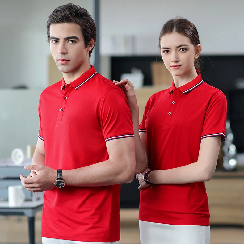 Wholesale Factory Fashion Style Custom Logo Cotton High Quality Embroidery Unisex Polo Shirt