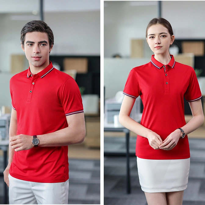 Wholesale Factory Fashion Style Custom Logo Cotton High Quality Embroidery Unisex Polo Shirt