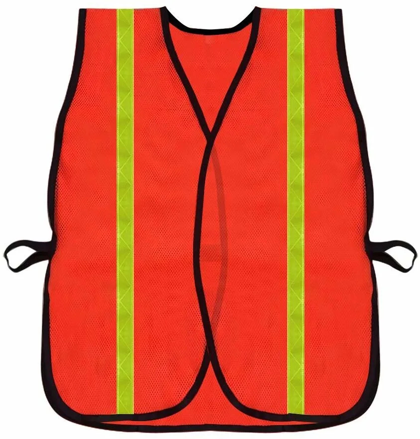 Adjustable High Visibility Safety Vests for Outdoor Works, Cycling, Jogging, Walking, Sports