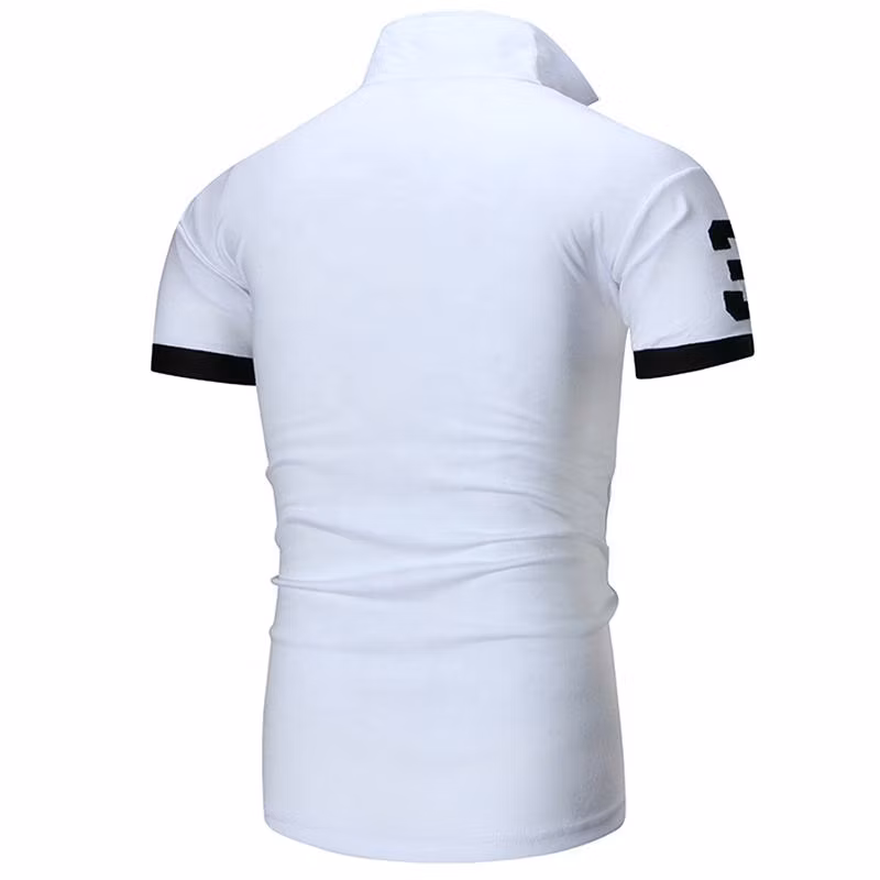 Summer Clothing Casual Sport Men Polo T Shirt Custom Logo Embroidery Fitness Golf Sport Gym Workout Casual Polo Shirts for Men
