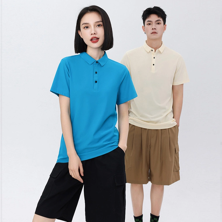 Wholesale High Quality Blank Unisex Custom Embroidered Logo Golf Polo Shirt