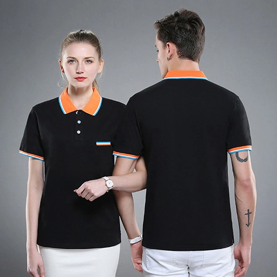 Factory Fashion Style Custom Logo Cotton High Quality Embroidery Unisex Polo Shirt