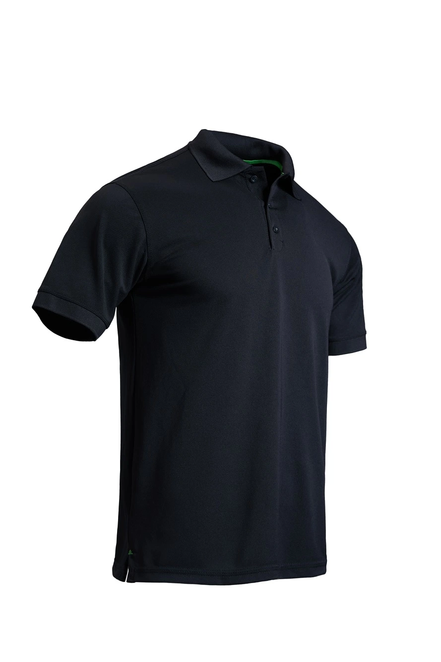 Men&prime; S OEM/ODM Solid Pique Sport Polo Shirt Short Sleeve Simple Fashion Style