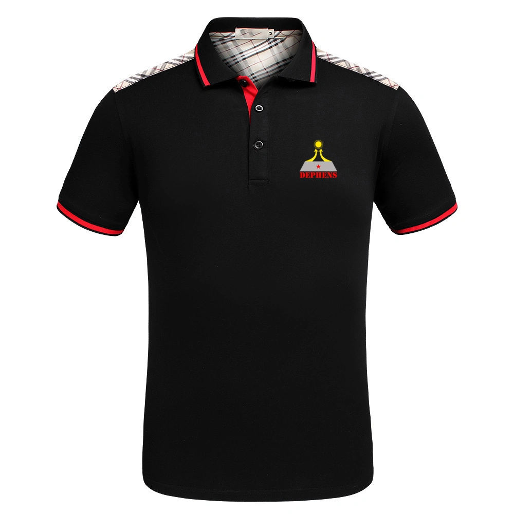 Wholesale Custom Customized Design Logo Polyester Cotton Blend Pique Golf T Shirt Cheap Promotional Promotion Men Women Ladies Kids Children Youth Polo Shirt