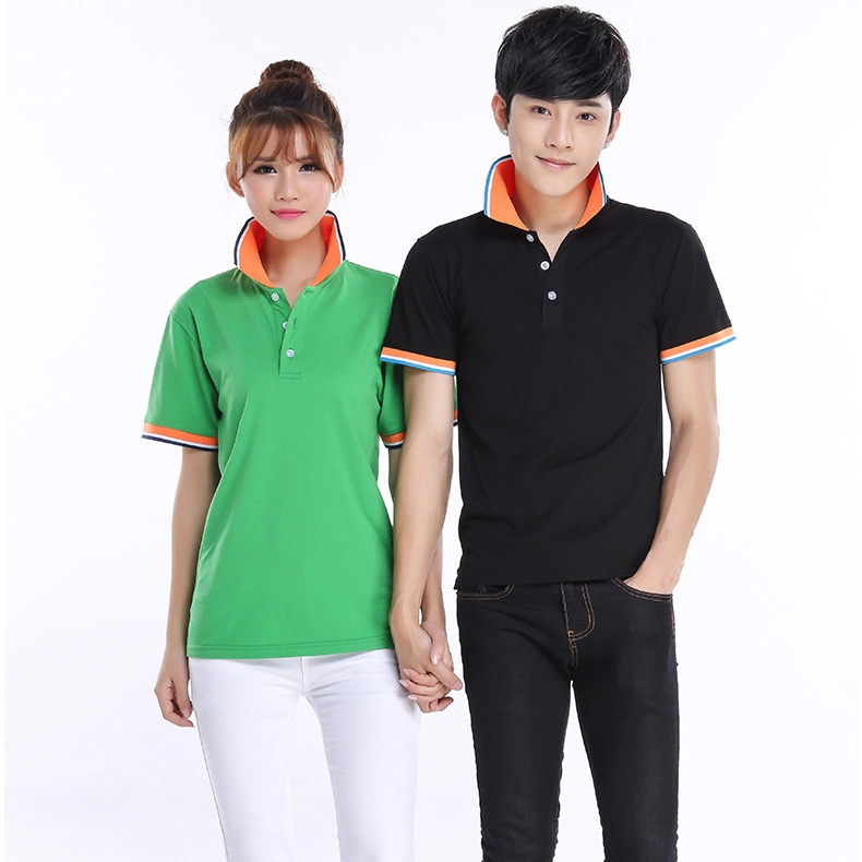 Wholesale High Quality Cotton Blank Men&prime;s Custom Embroidered Logo Polo Shirt