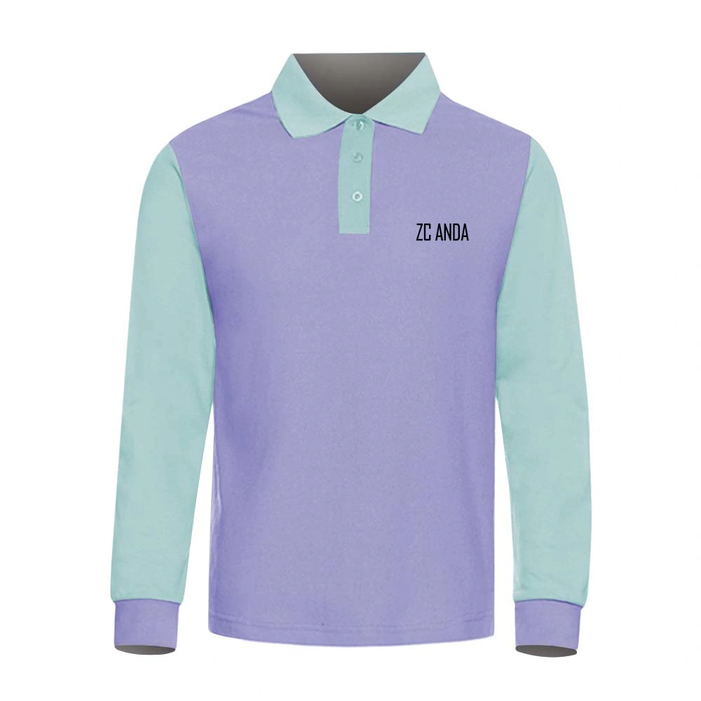 Youthful Men Sports Polyester and Cotton Blend Polo T Shirts Wholesale Custom Logo for It