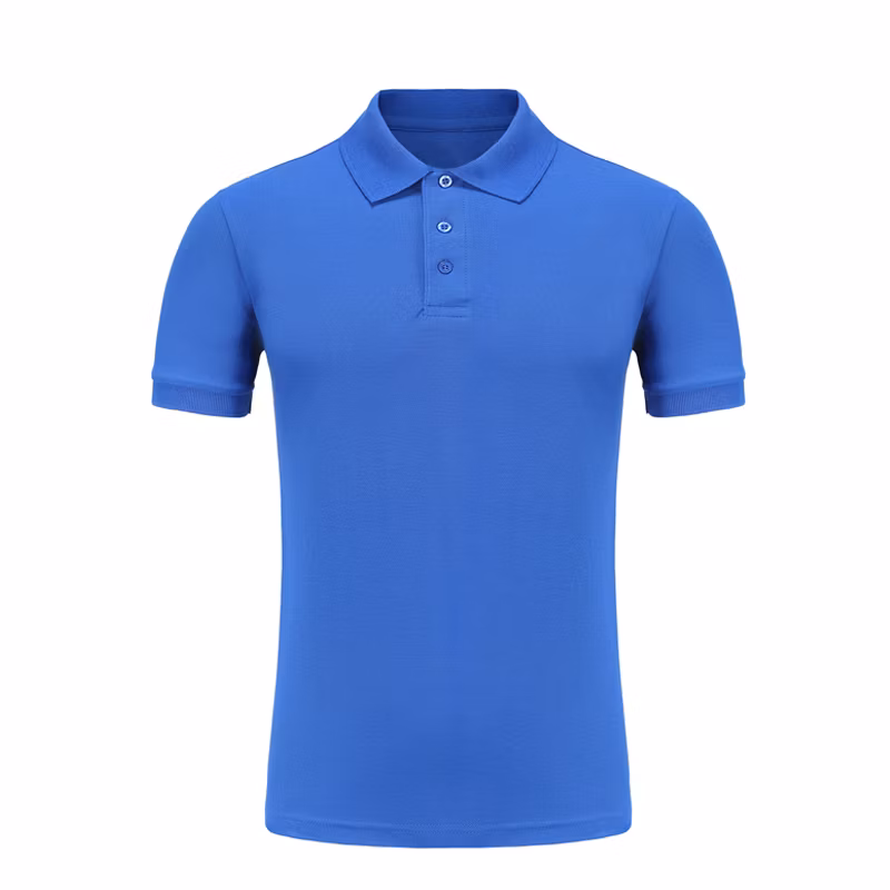 Factory Casual Style Solid Color Loose Workwear Polo Shirts Wholesale Custom Cotton Golf T Shirts Work Polo Shirts for Men