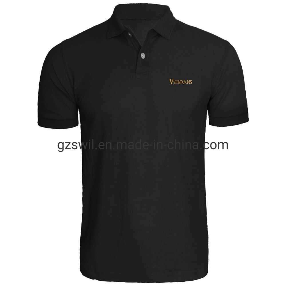 Summer Cotton Short Sleeve Polo Shirt Custom Logo Fashion