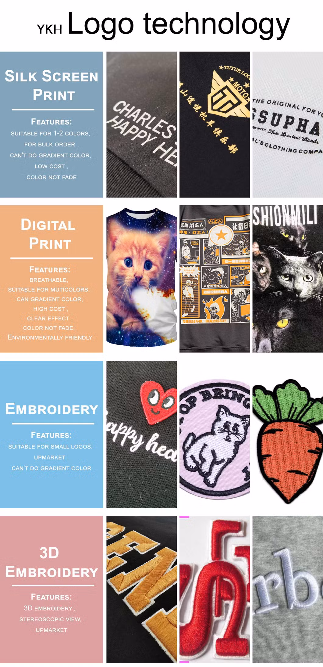 Wholesale 250GSM Acid Wash Long Sleeve Shirts Cotton Fitted T-Shirt Custom Own Screen Print Logo Custom Shirts for Men