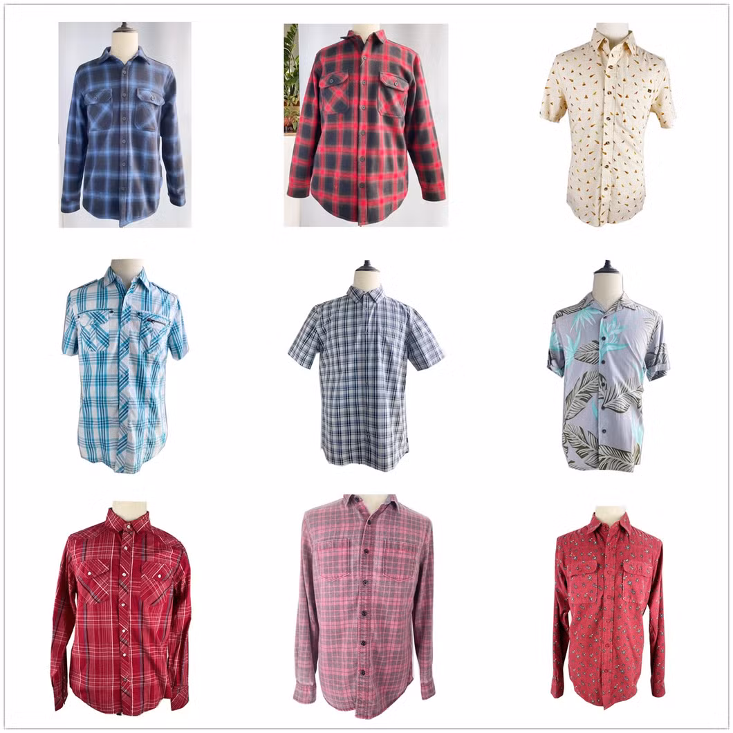 Wholesale Boutique Men&prime; S Embroidered Western Cowboy Red Clothing, Men&prime; S Woven Shirts, Men&prime; S Top, Men&prime; S Clothing, Woven Shirts