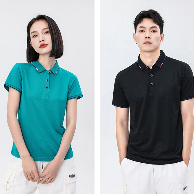 Summer High-Quality Cheap Short Sleeve Company Group Logo Custom Unisex Polo Shirt