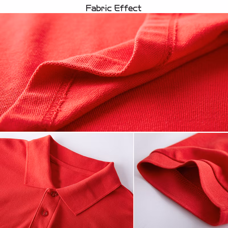 Factory Casual Style Solid Color Loose Workwear Polo Shirts Wholesale Custom Cotton Golf T Shirts Work Polo Shirts for Men