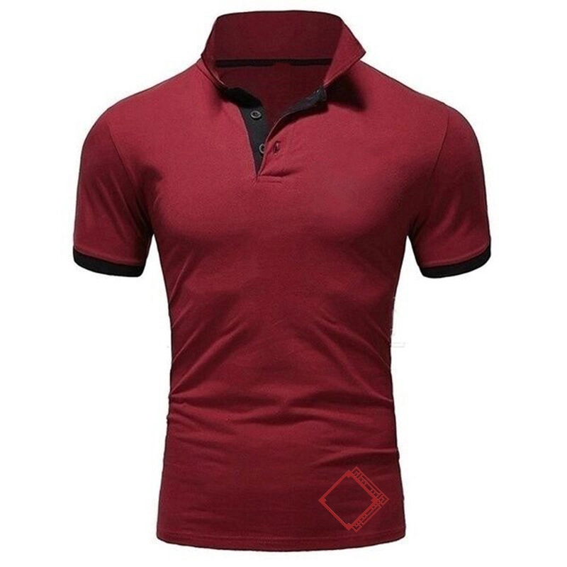 Customer Design Logo 100% Cotton Polo Shirt Men Embroidery Pique Polo Shirt