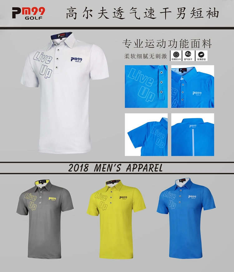 High Quality Custom Latest Design Dry Fit Golf Men Polo Shirt