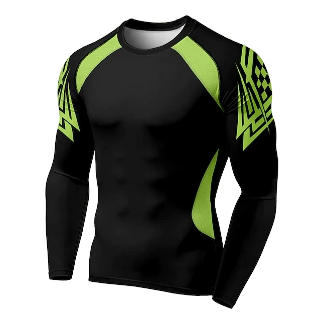 Custom Premium Quality Wholesale Fitness Tight Compress Men Jersey Rdx Shirt Black Bodybuilding Gym Running Training Long Sleeves Shirts