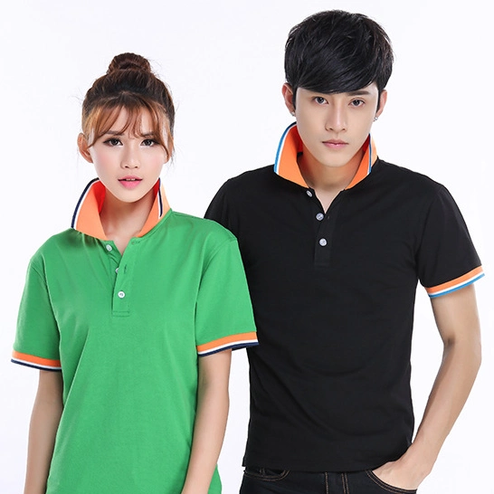 Wholesale High Quality Cotton Blank Men&prime;s Custom Embroidered Logo Polo Shirt