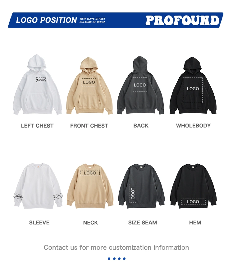 Cheap Price Wholesale Organic Cotton Knit Unisex Custom Logo Printing Oversized Sweatshirt Custom Satin Lined Mens Womens Hoodies