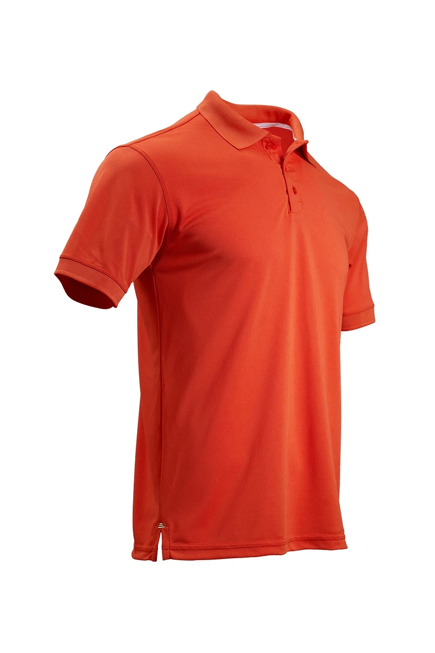 Men&prime; S OEM/ODM Solid Pique Sport Polo Shirt Short Sleeve Simple Fashion Style