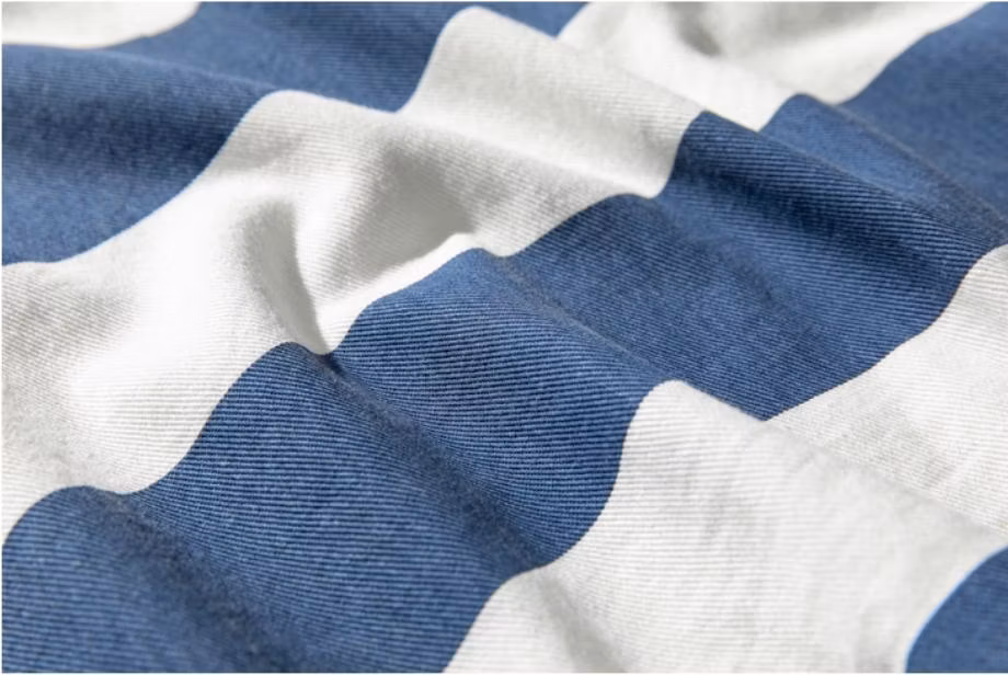 Men Striped Blue Sweatshirt Tees Long Sleeve Mens Streetwear Sports Wear Autumn Clothing Hip Hop Loose Cotton Polo T-Shirts