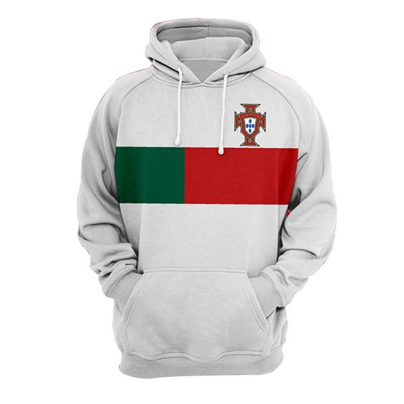 Portugal National Team 2022 Football Pullover Drawstring Hoodies