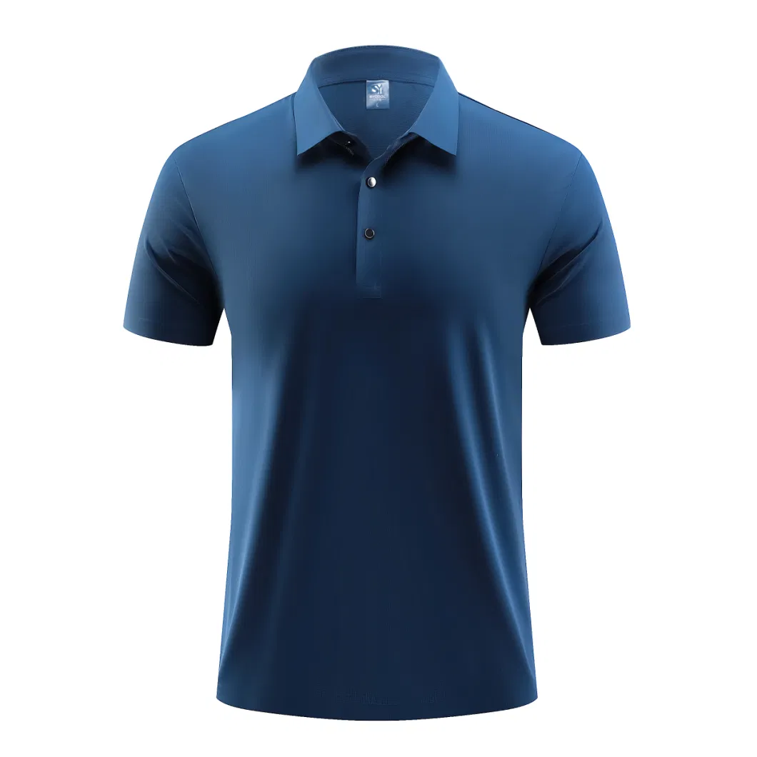 Personalized for Men Custom Digital Printed Logo Add Your Own Design Polo Shirts