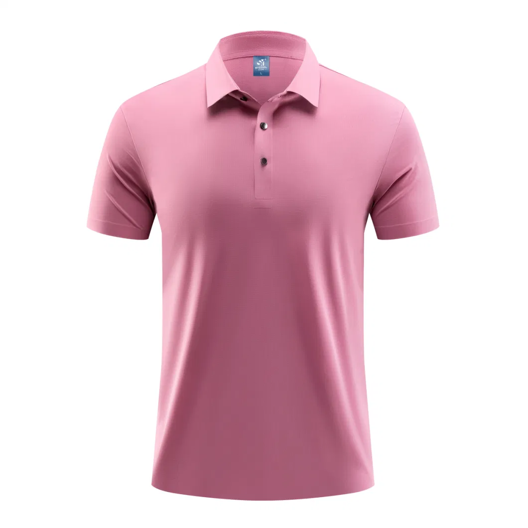 Personalized for Men Custom Digital Printed Logo Add Your Own Design Polo Shirts