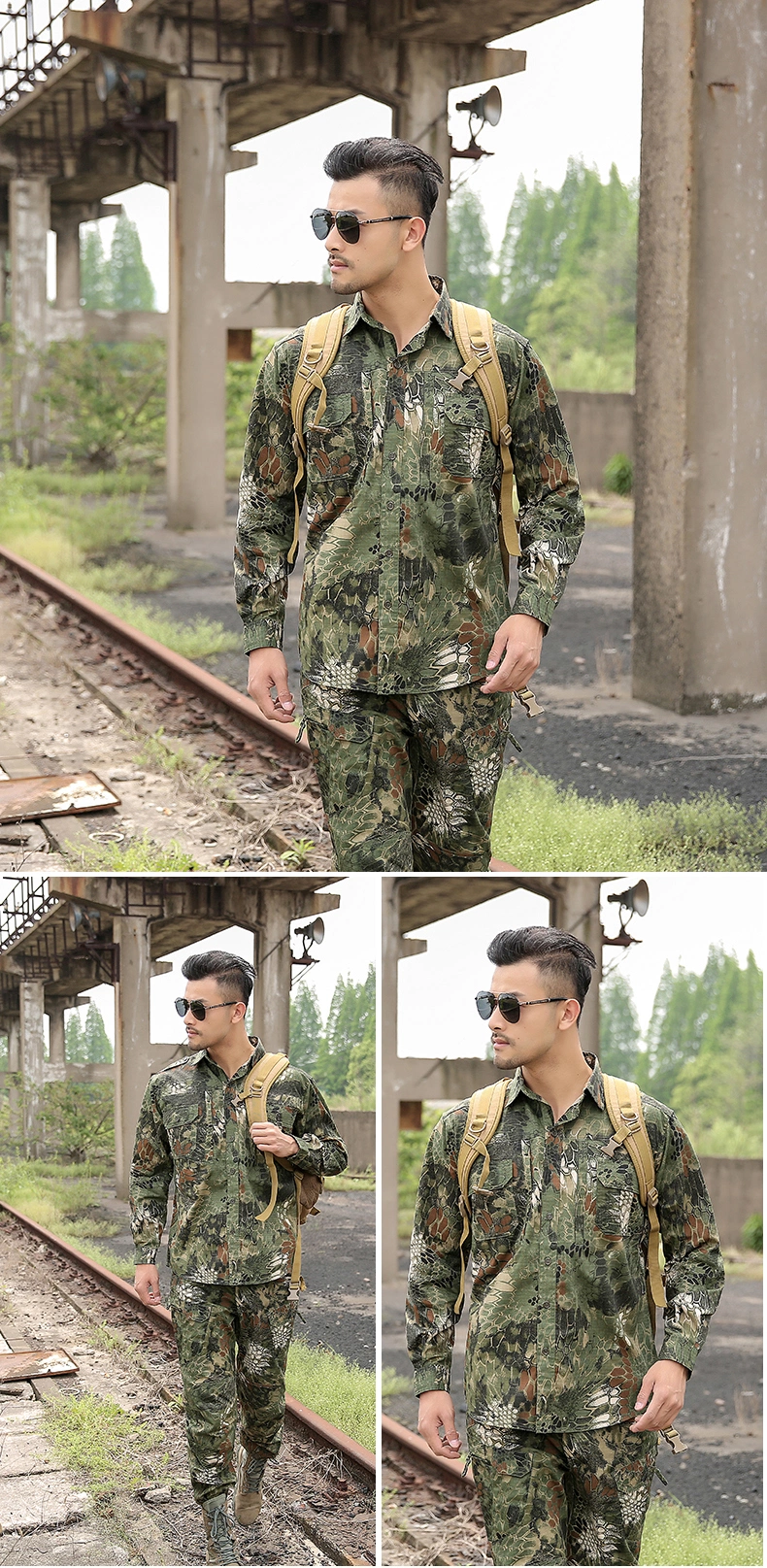 Long-Sleeved Waterproof Tactical Shirt