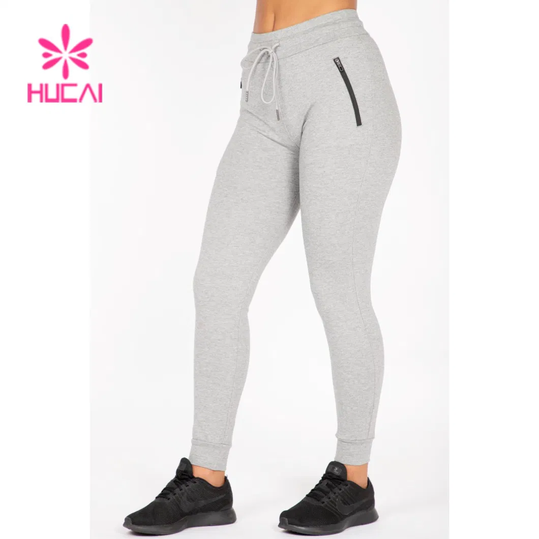 Custom Sportswear Gym Pants with Side Pocket Women Gym Joggers