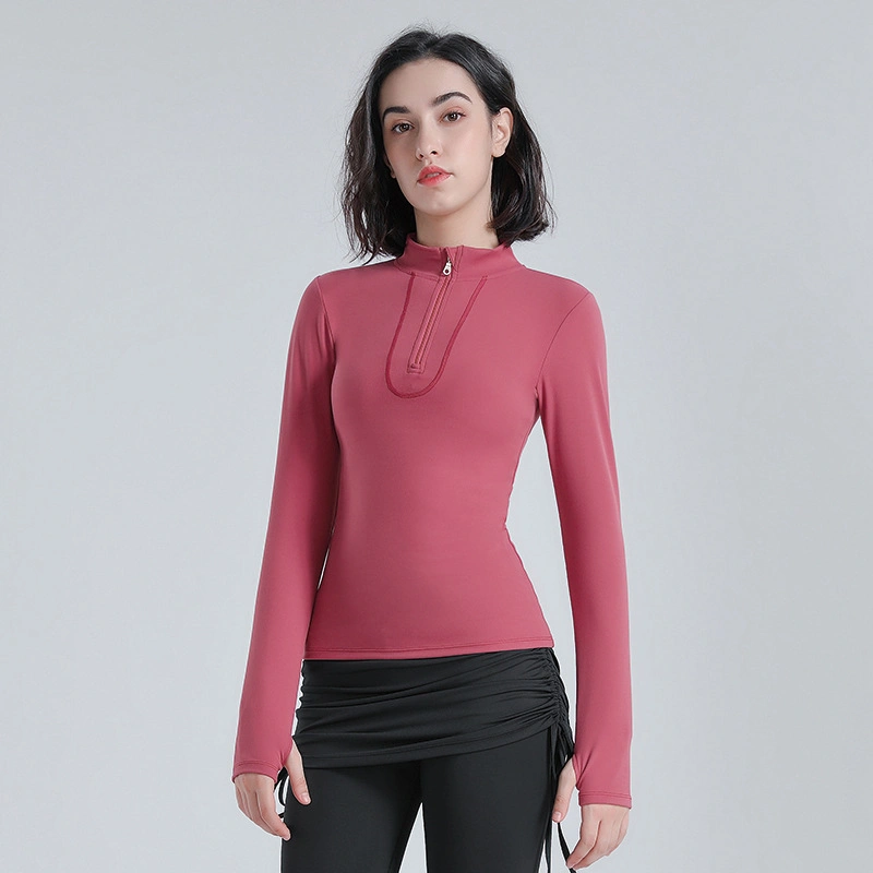 New Design Activewear Woemn Yoga Top Long Sleeve