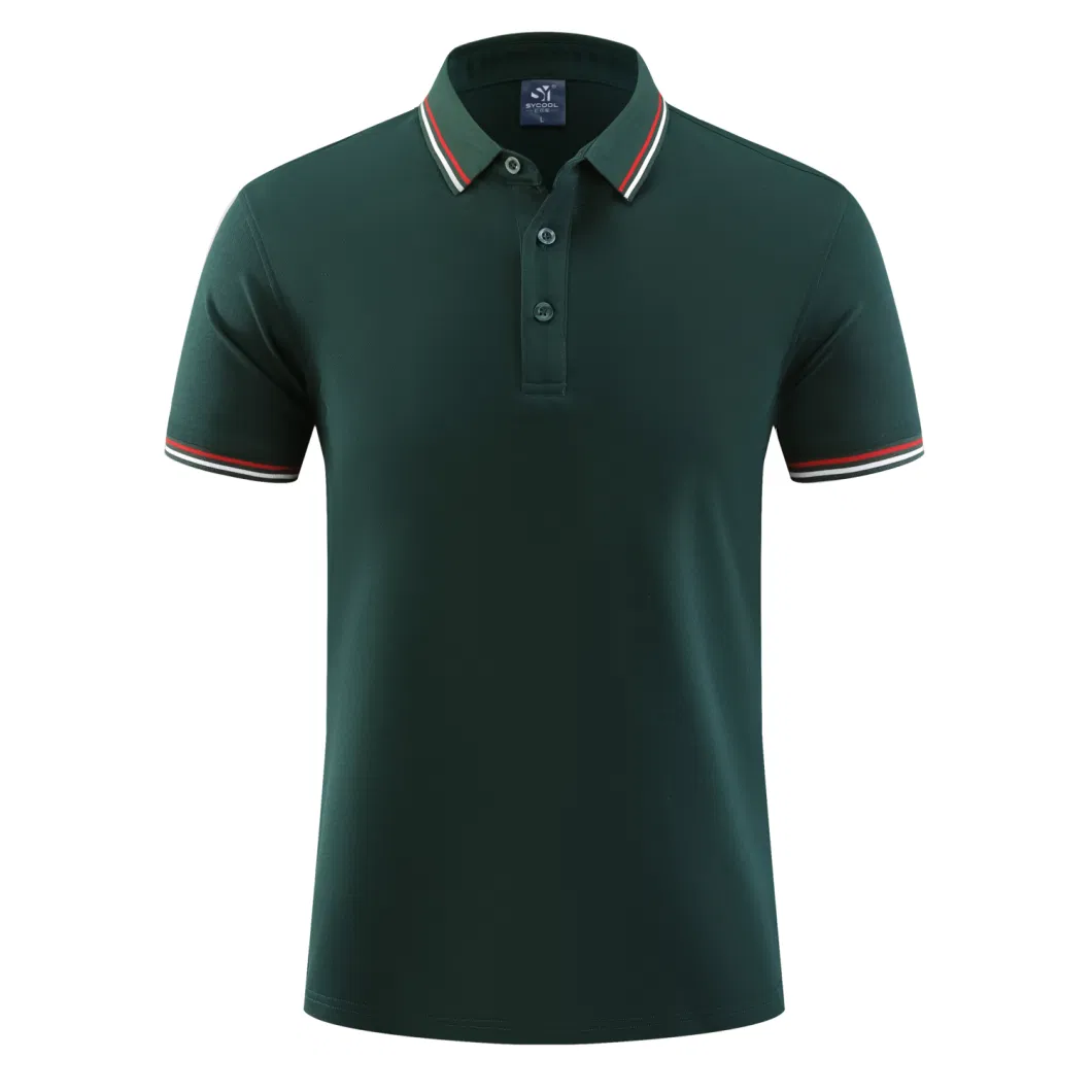 Wholesale Custom Personalized Embroidered Cotton Short Sleeves Polo Shirts