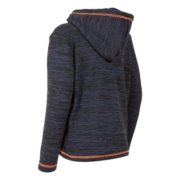 Kids Full Zip Hooded Fleece with Soft Knitted Brushed Back