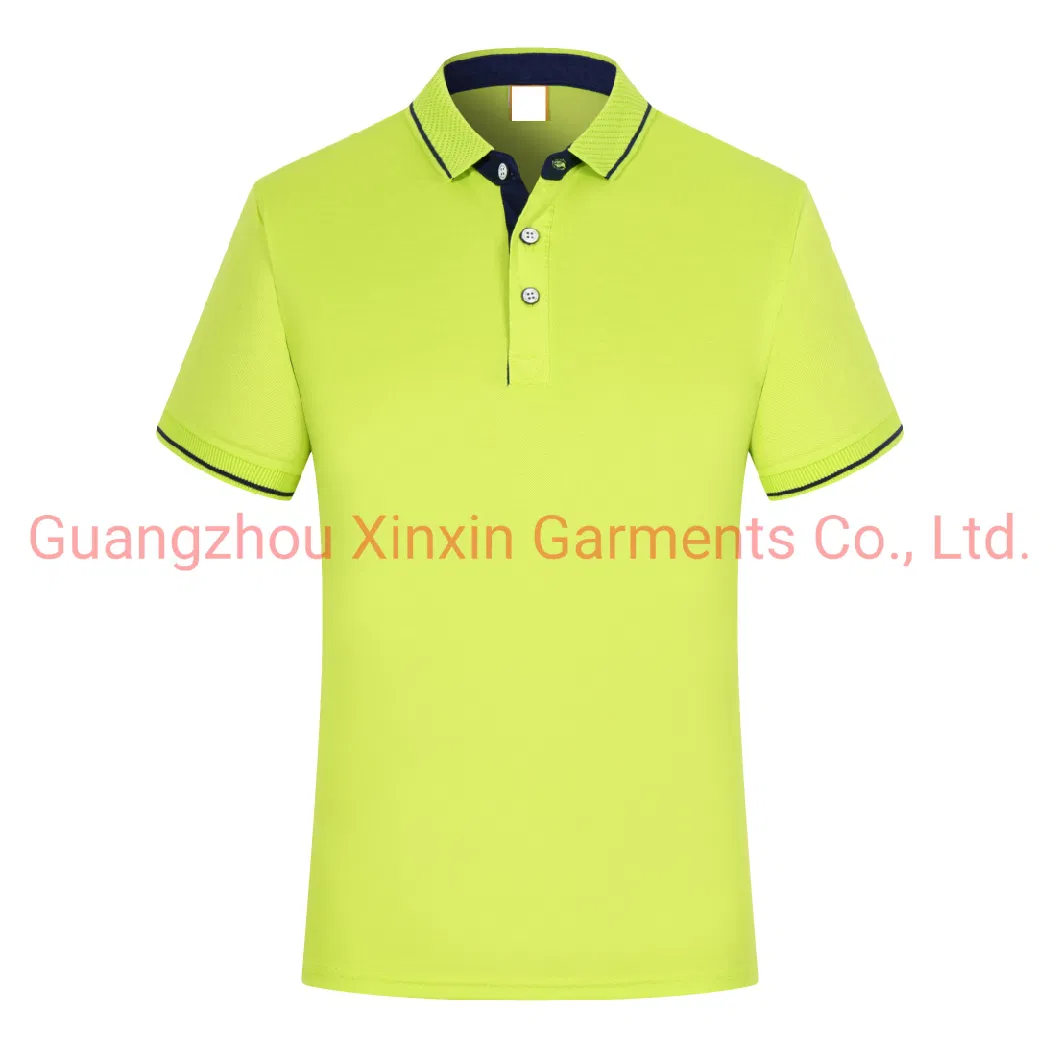 Custom Printed Embroidered T-Shirt Promotion Workwear Golf Grey Shirt Polo Shirt 1878A