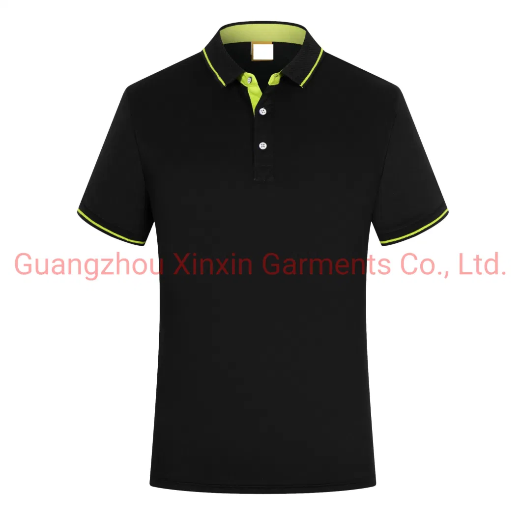 Custom Printed Embroidered T-Shirt Promotion Workwear Golf Grey Shirt Polo Shirt 1878A