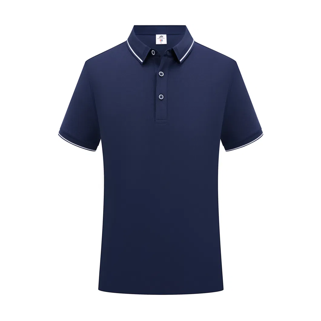 Men&prime;s Custom Polo Golf Shirt Custom Embroidered Polo Shirt Custom Logo Polo Shirt