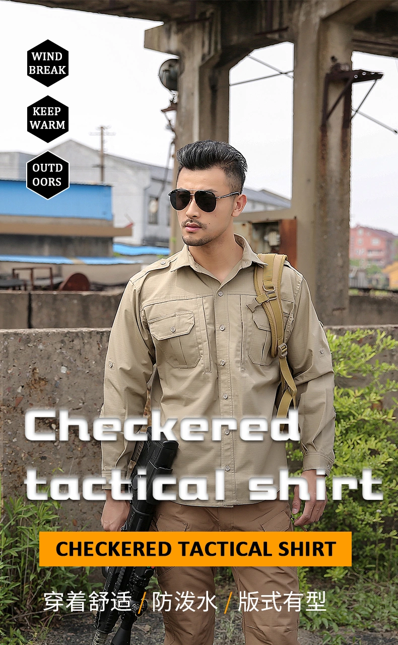 Long-Sleeved Waterproof Tactical Shirt From China