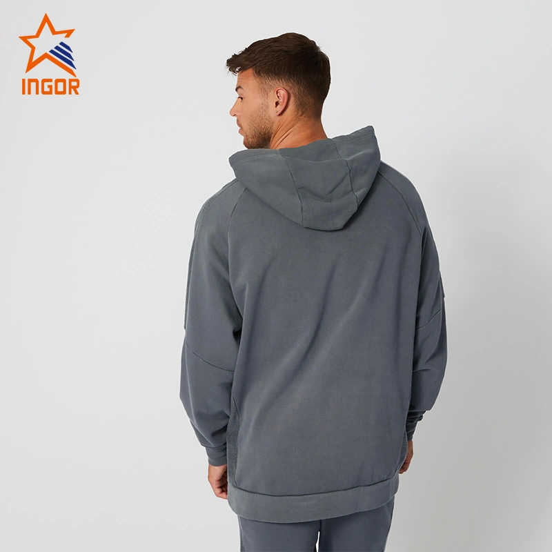 Ingorsports Overhead Hoodie with Featuring Front Kangaroo Pocket and Adjustable Drawstring Hood