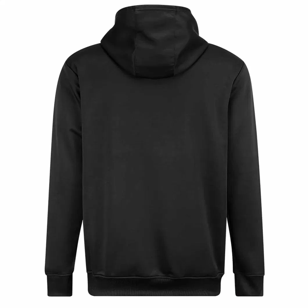 Pullover Drawstring Men Hoodie Solid Blank Hoodie with Hood