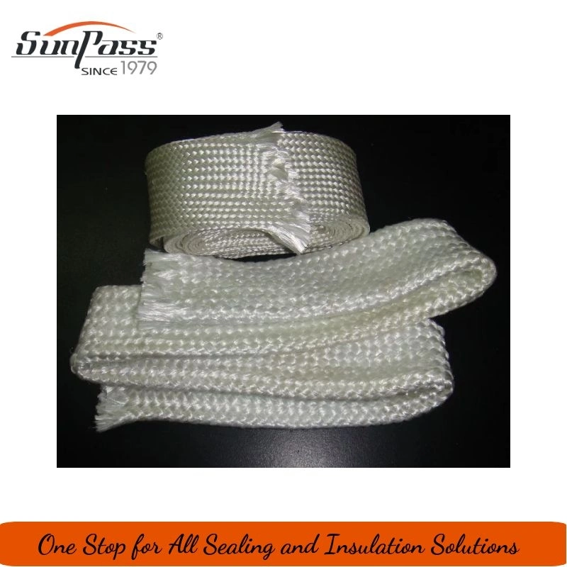 Fireproof Heat Insulation Glass Fiber Braided Pyrojacket Thermal Protection Fire Sleeve