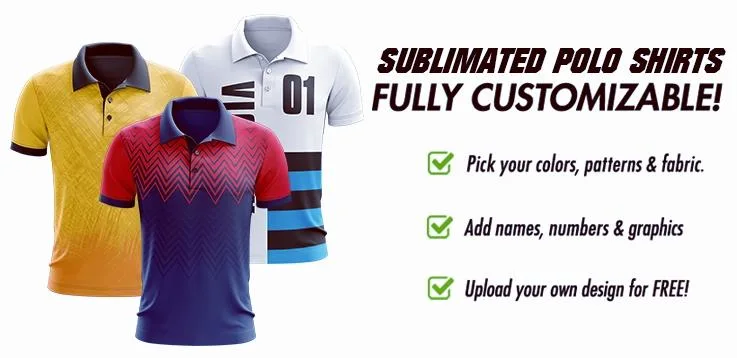 Design Your Own Brand Personalized Golf Custom Polo Shirt