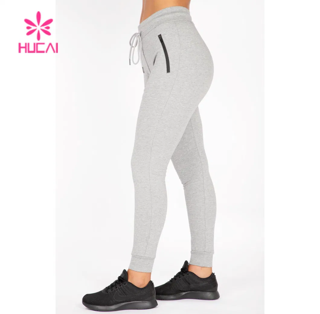 Custom Sportswear Gym Pants with Side Pocket Women Gym Joggers