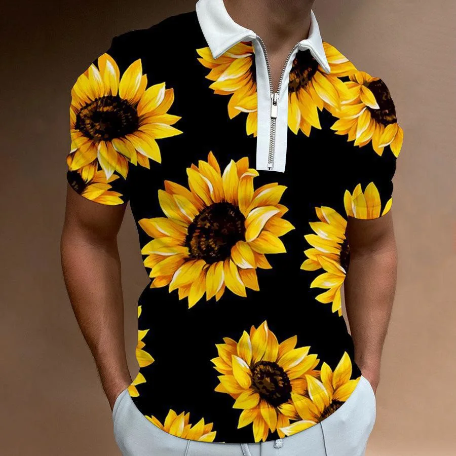 OEM ODM Customize Wholesale Polo Golf T Shirts Sublimation Polyester Spandex Print Polo Shirt