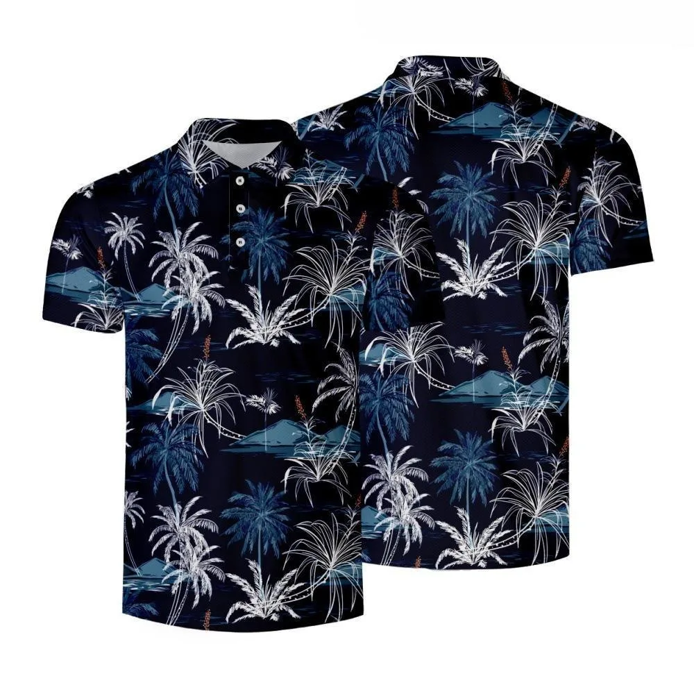 Summer Hot Sale Men T-Shirt Polyester Polo Shirts or Screen Printed Shirts Custom Sublimated Polo Shirts