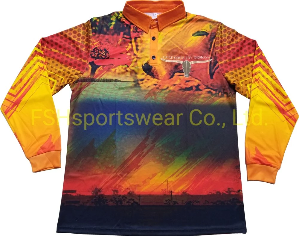 Custom Colorful Full Print Sublimation Polo Shirt Wholesales Racing Shirts Dart Bowling Boy T-Shirt Dart Shirt for Men