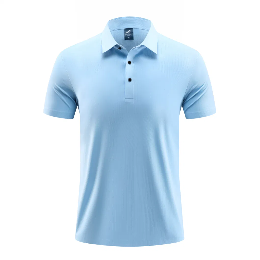 Personalized for Men Custom Digital Printed Logo Add Your Own Design Polo Shirts