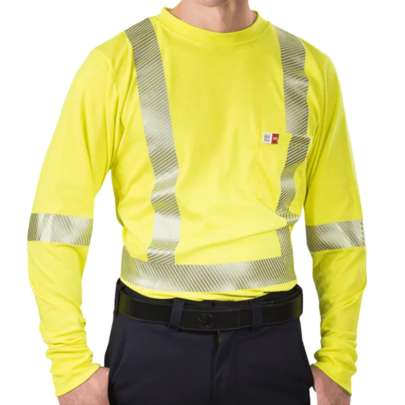 Long-Sleeved Reflective Safety Shirt: Customized Protection