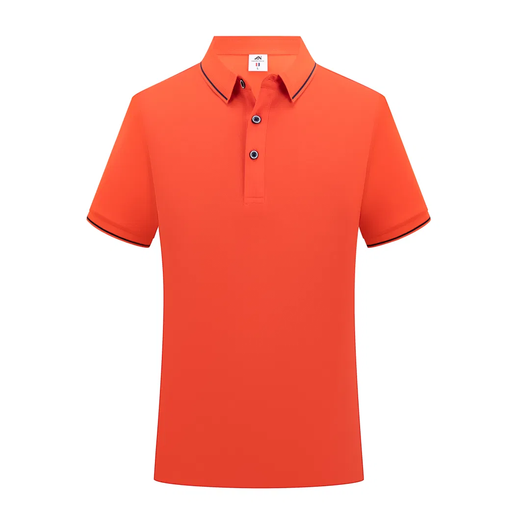 Men&prime;s Custom Polo Golf Shirt Custom Embroidered Polo Shirt Custom Logo Polo Shirt