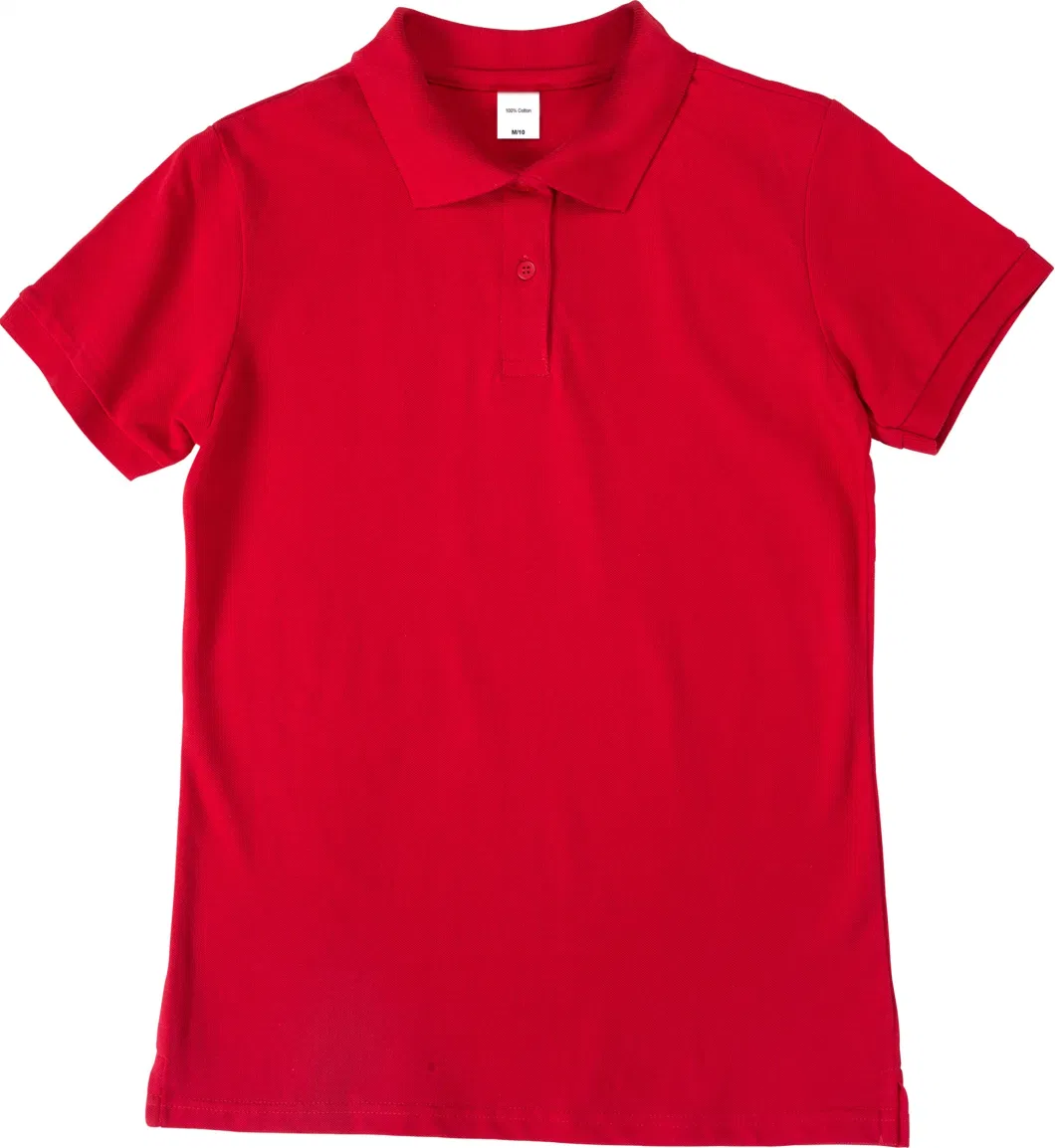 Promotional Short Sleeve Men&prime; S V-Neck Polo for Golf and Sports