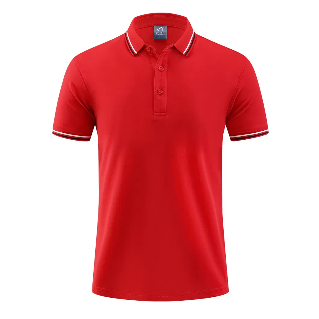 Wholesale Custom Personalized Embroidered Cotton Short Sleeves Polo Shirts