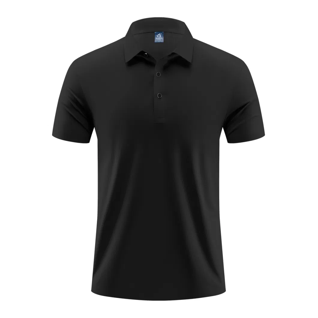 Personalized for Men Custom Digital Printed Logo Add Your Own Design Polo Shirts