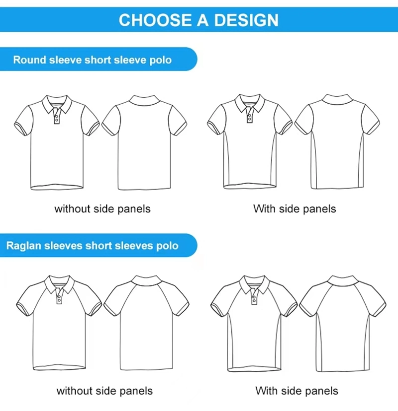 Personalized Pattern Sublimation Printing Men Clothes Custom Polo Shirt